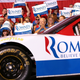 Illustration for article titled Poll Shows Barack Obama Leads Mitt Romney Among NASCAR Fans